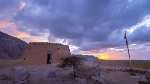 Arabian Sunset with Horse Riding at Bahrain Fort